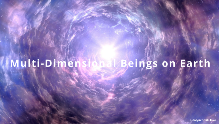 Multi-dimensional Beings on Earth
